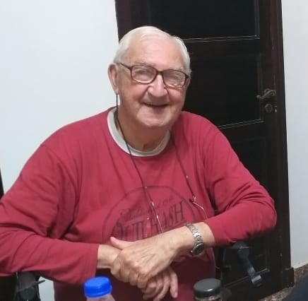 Foto del señor Otto Antonio Pedicone prosecretario de la primera comisión de la asociación Surco de Esperanza.